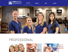 Tablet Screenshot of familydentalcentertn.com